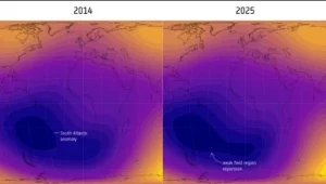 South Atlantic Anomaly 2025–2026